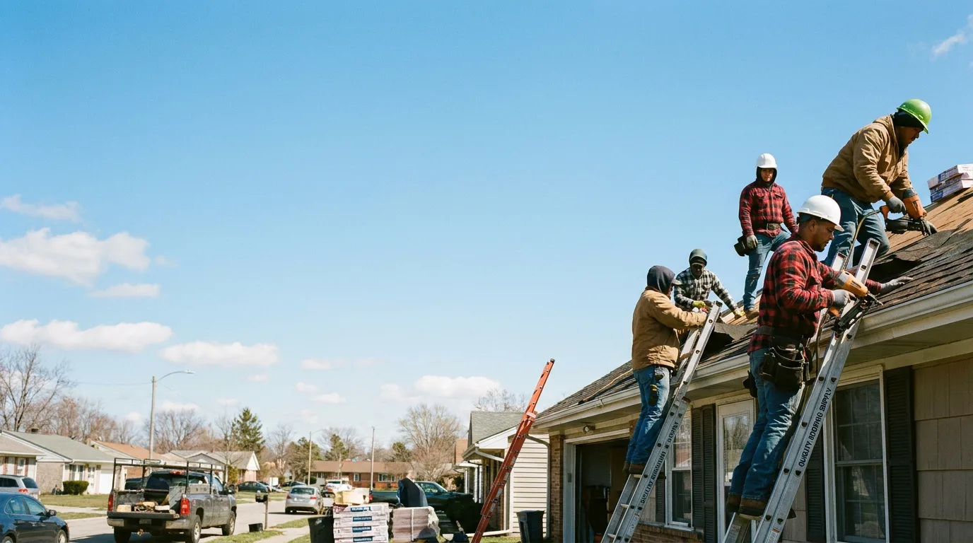 Roofing in New Washington, OH near me